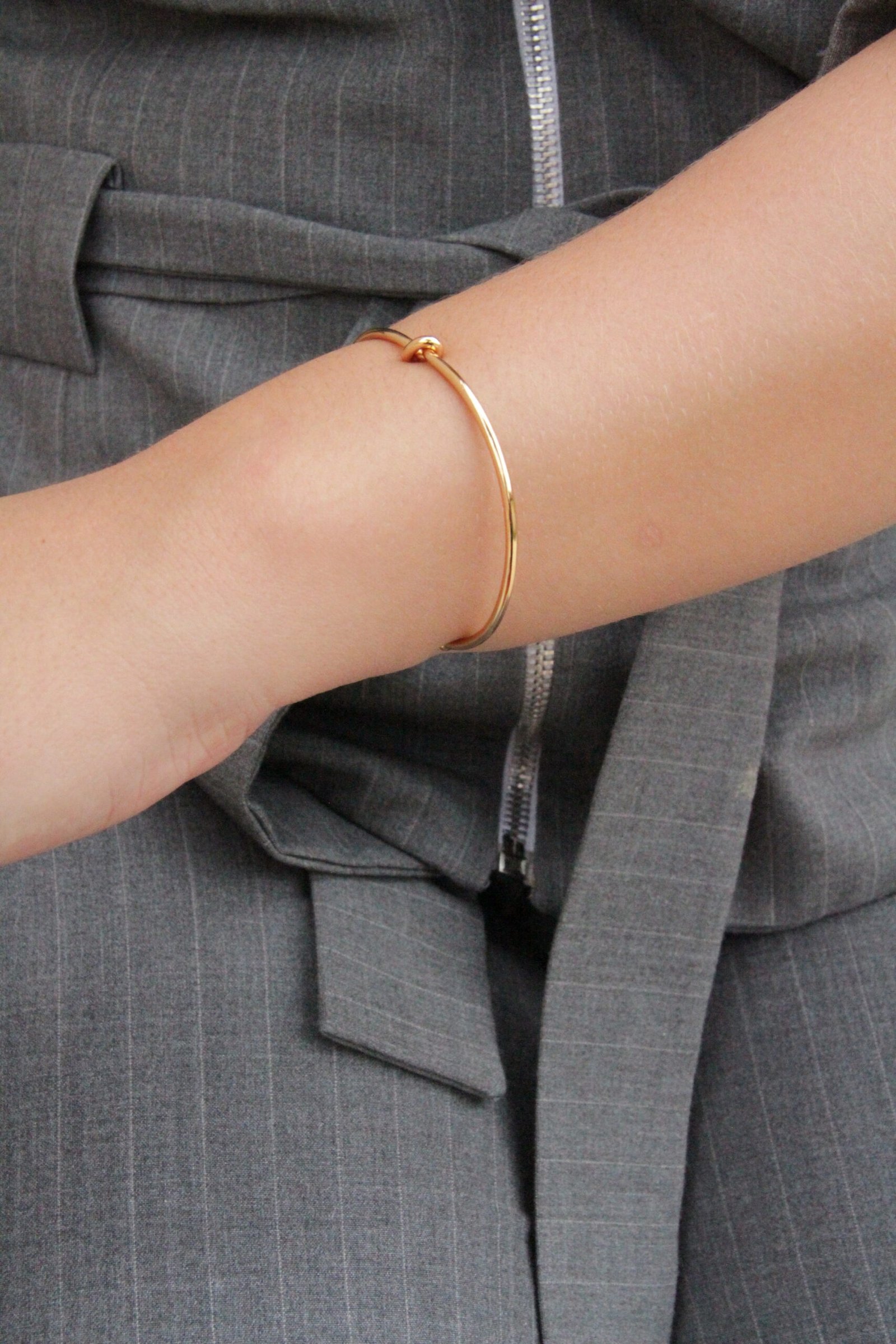 BRACELETE NÓ LISO Dourado