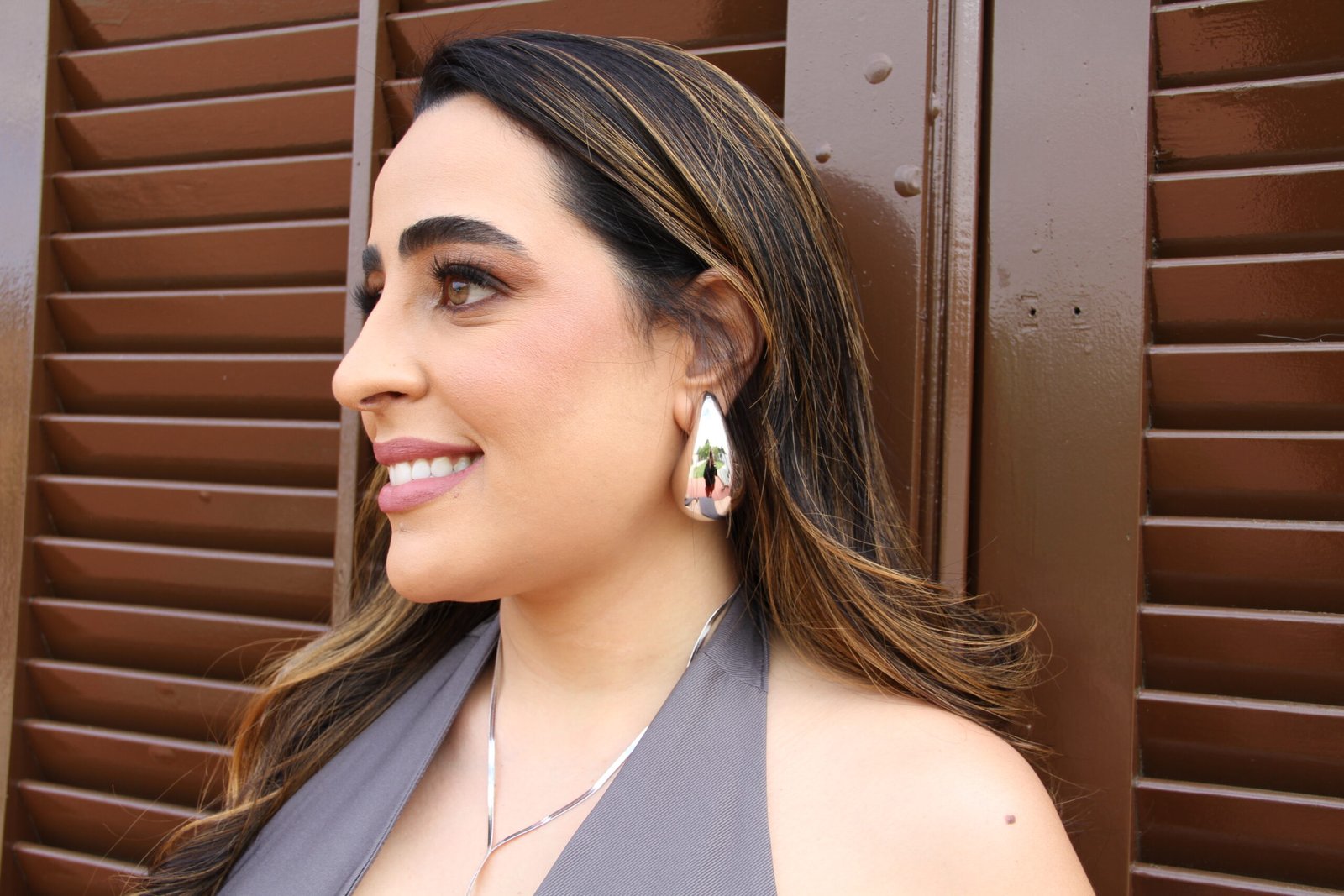 BRINCO GOTA LISA Branco