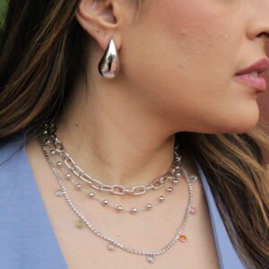 BRINCO GOTA LISA Branco