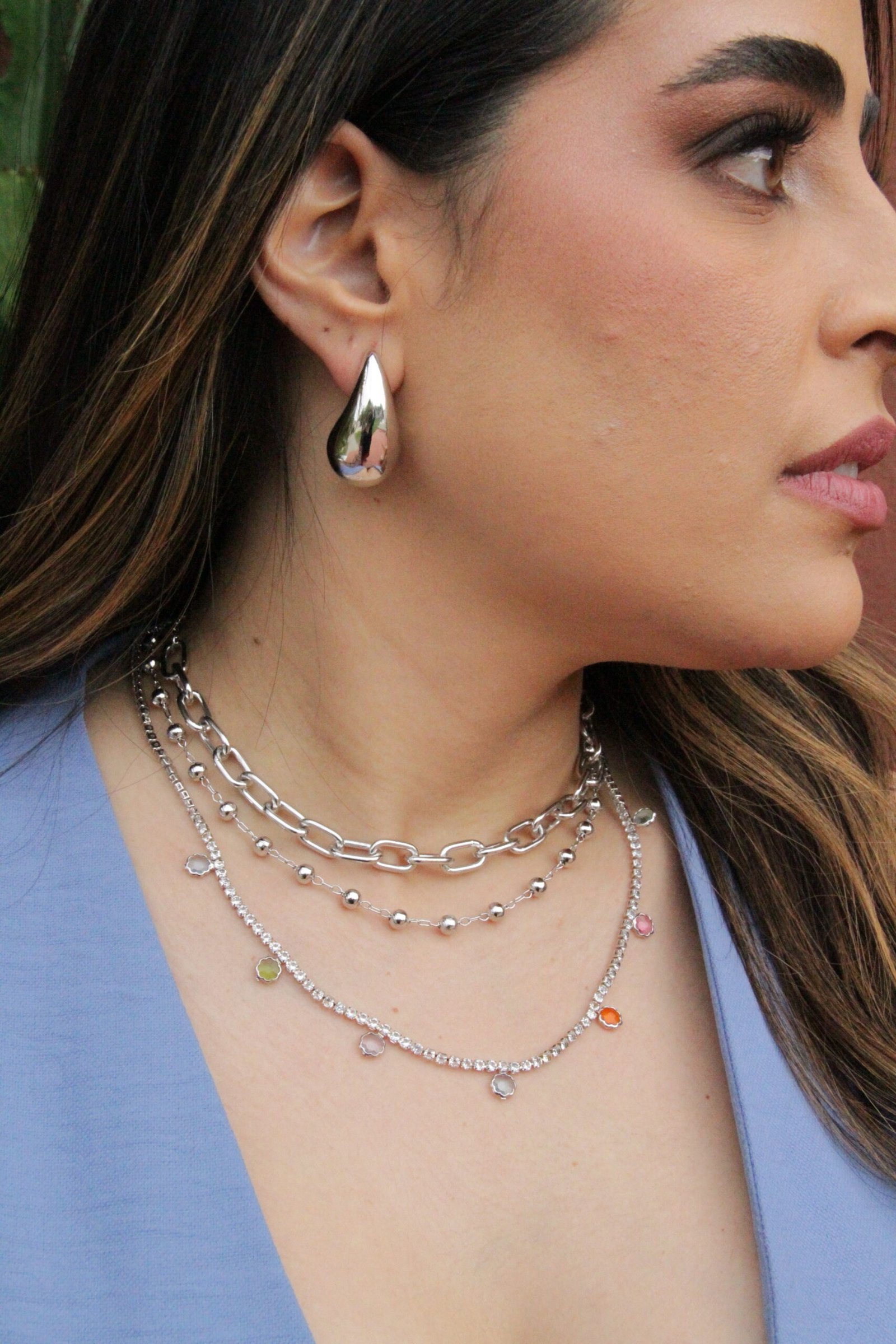 BRINCO GOTA LISA Branco