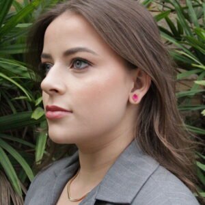 BRINCO CRISTAL Dourado Rubi