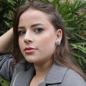 BRINCO PIZZA CRAVEJADO Branco Esmeralda