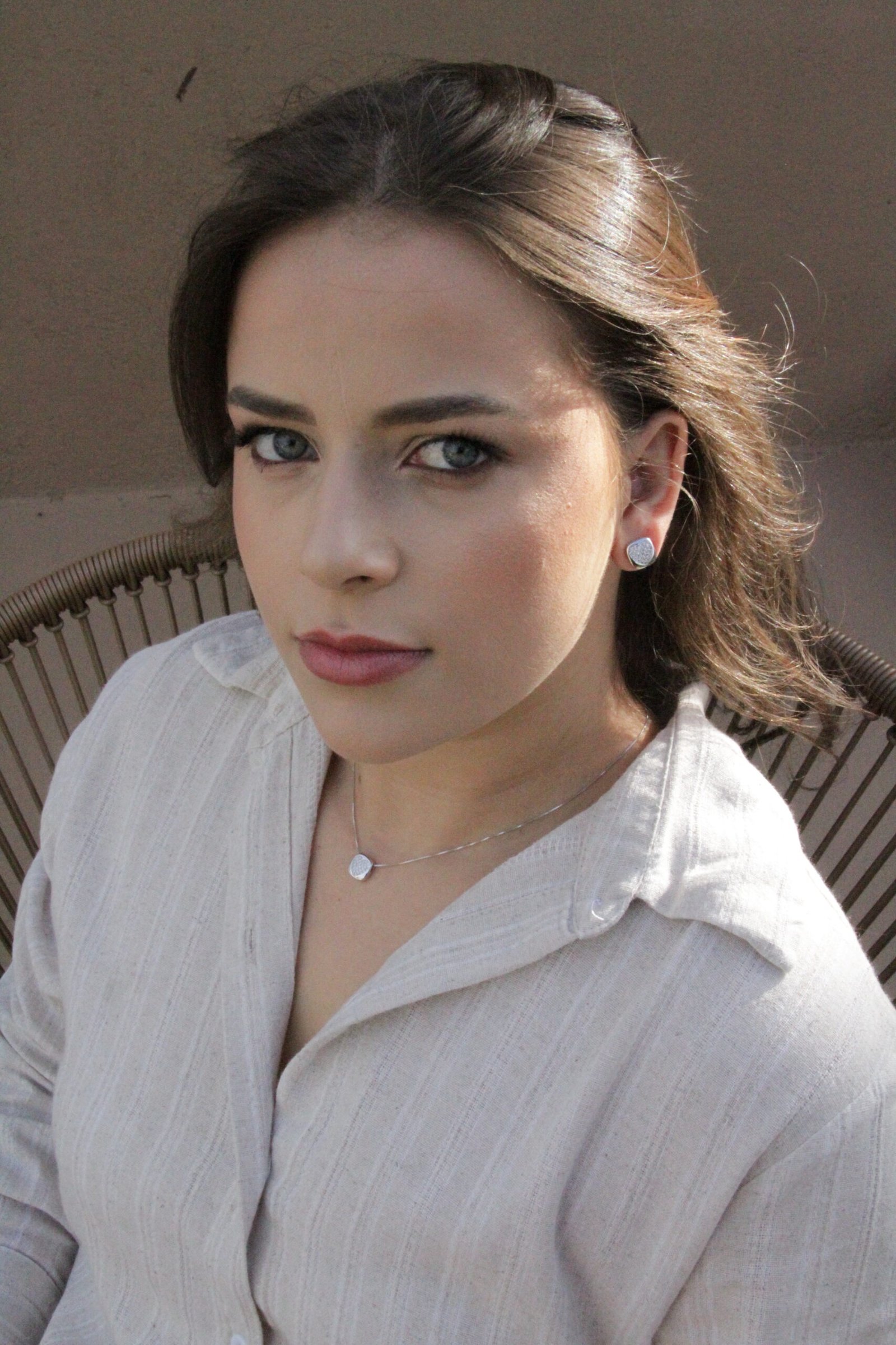 CONJUNTO CORAÇÃO MICRO ZIRCÔNIA Branco